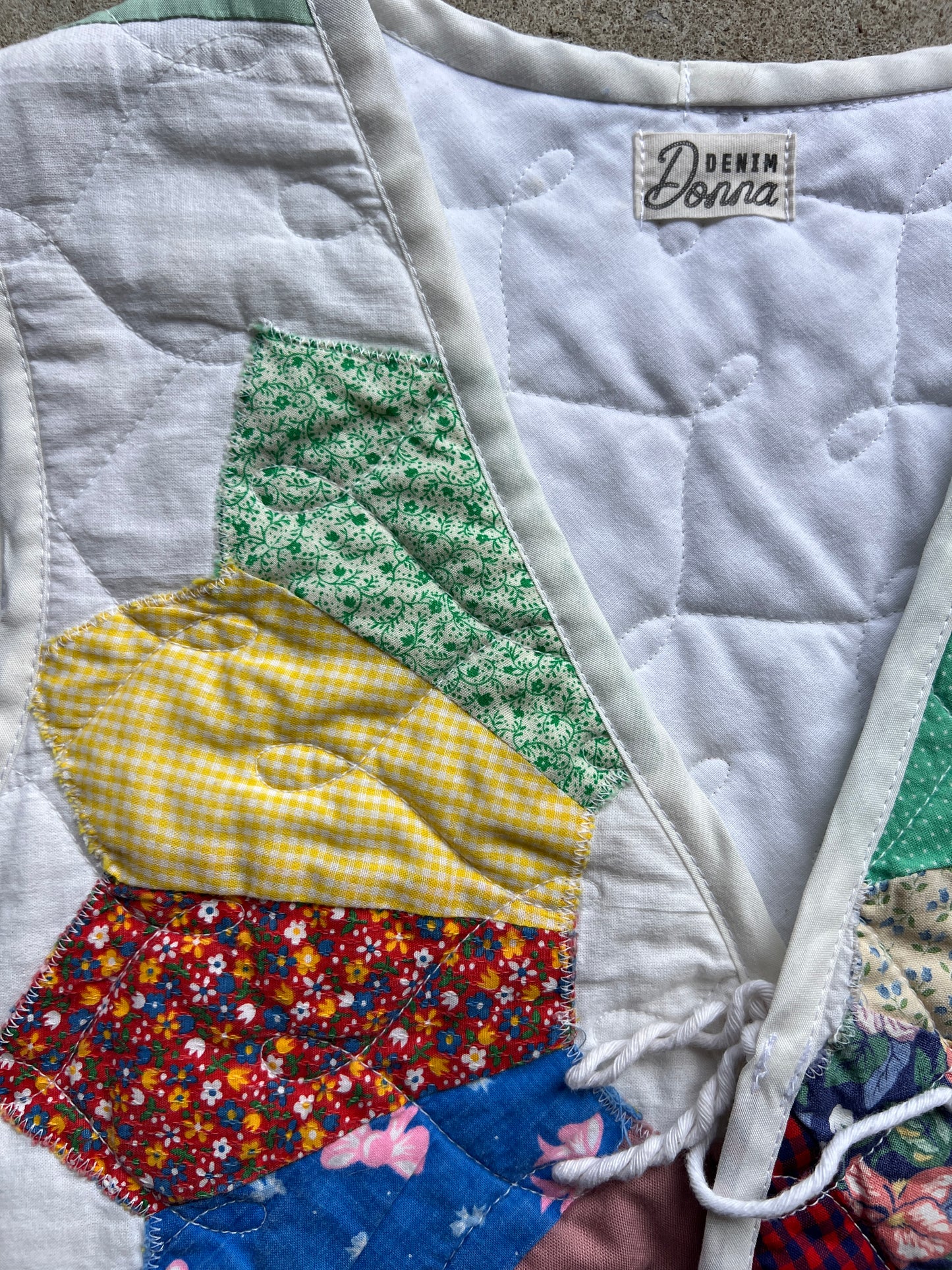 Tie Quilt Vest