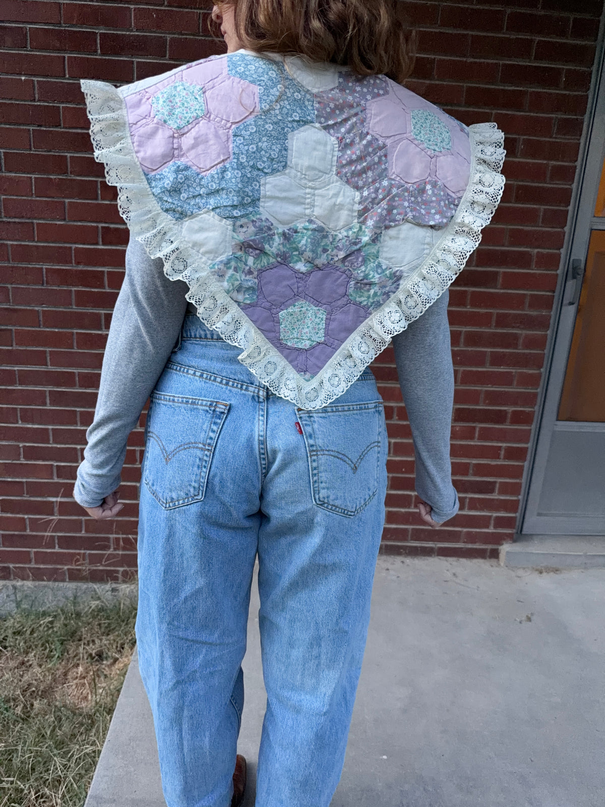 Flower Quilt Shawl