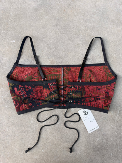Red Bra Top (DD CUP) 27"-32"
