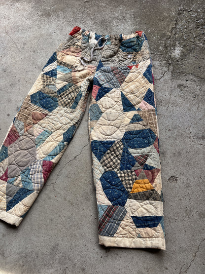 Crazy Quilt Straight Leg Pant