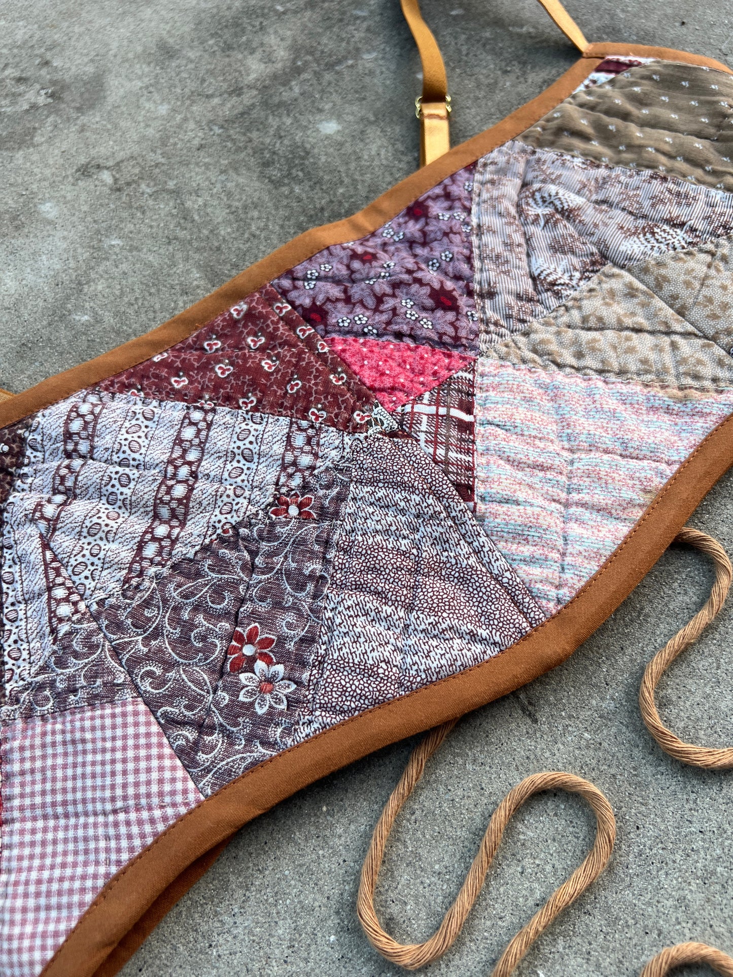 Cocoa Quilt Bra Top (DD CUP) 28"-32"