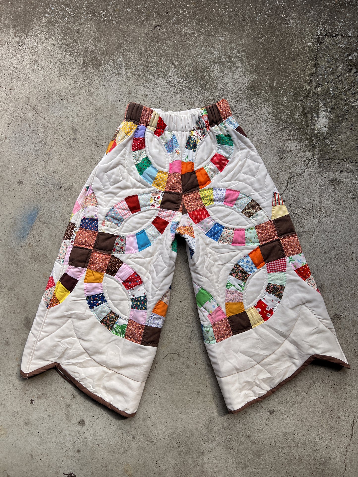 Candyland Barrel Leg Quilt Pant