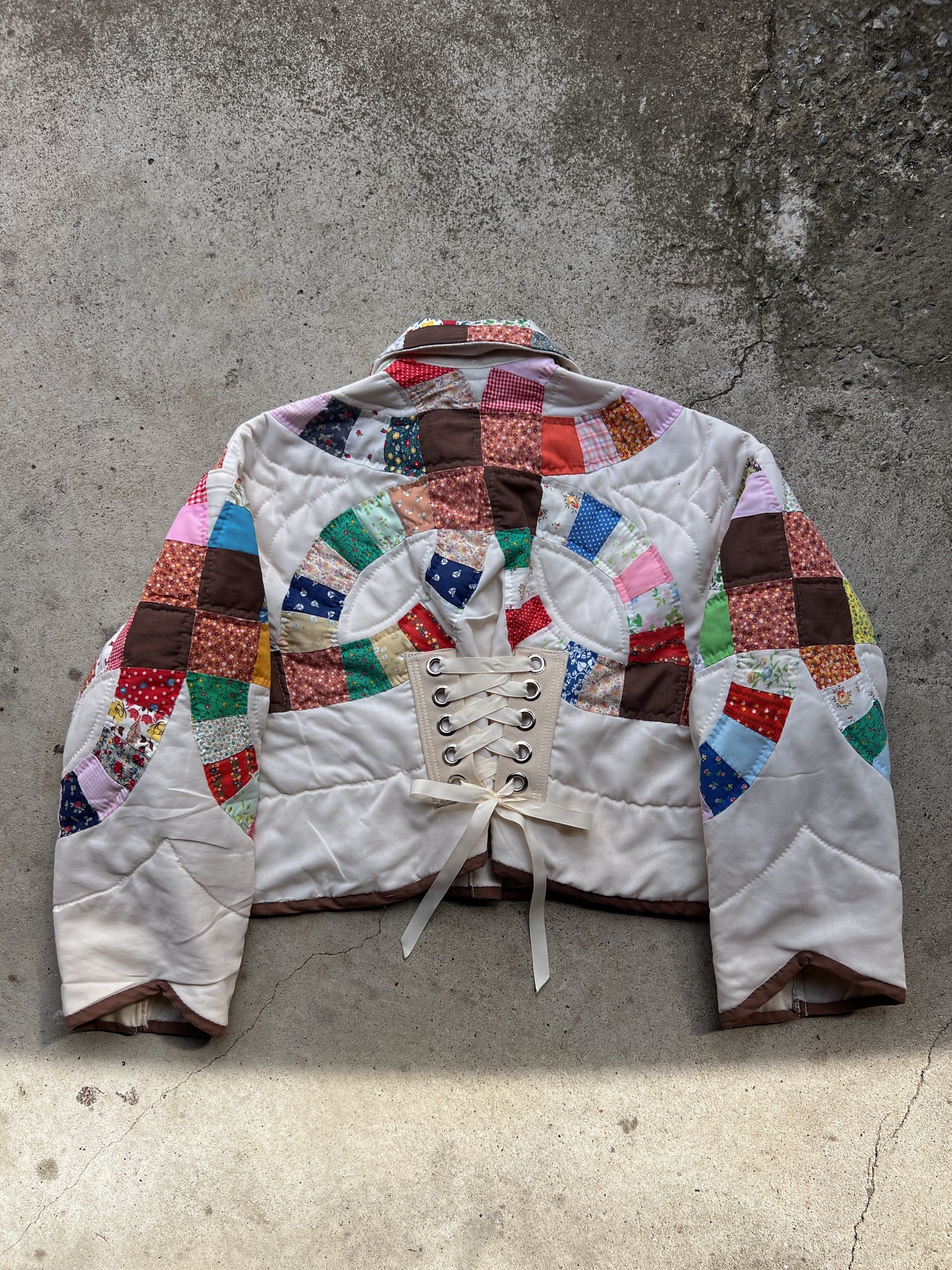 Candyland Corset Back Quilt Jacket