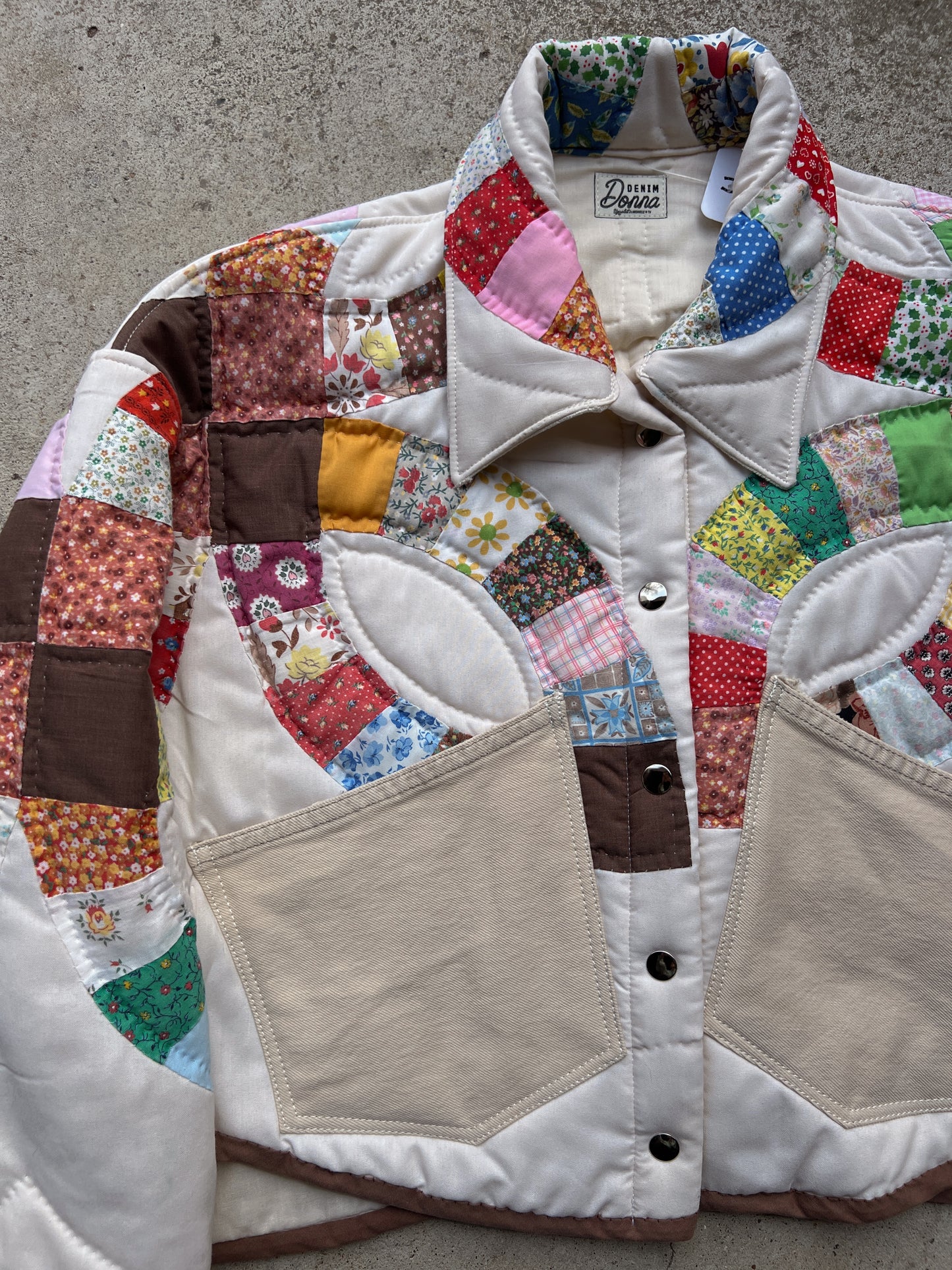 Candyland Corset Back Quilt Jacket