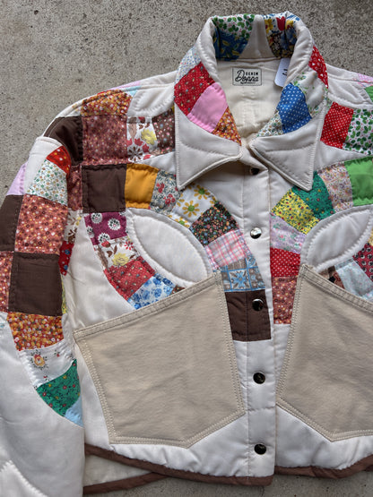 Candyland Corset Back Quilt Jacket