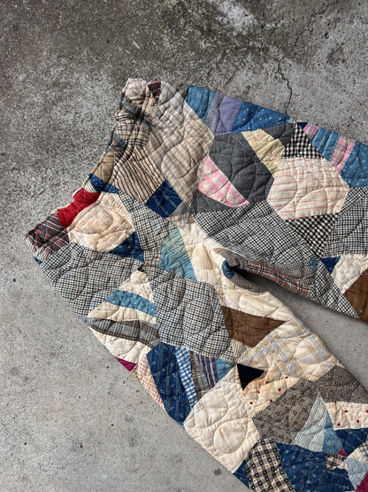 Crazy Quilt Straight Leg Pant