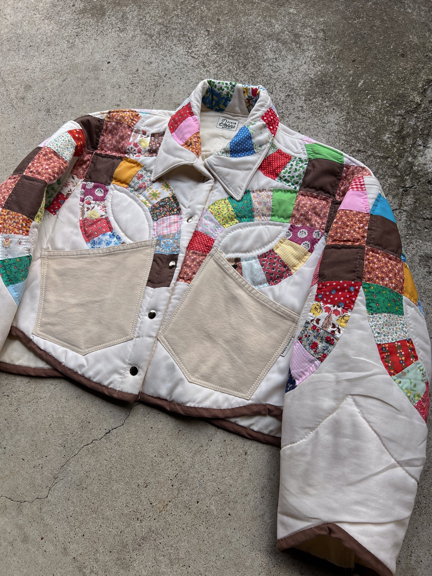 Candyland Corset Back Quilt Jacket