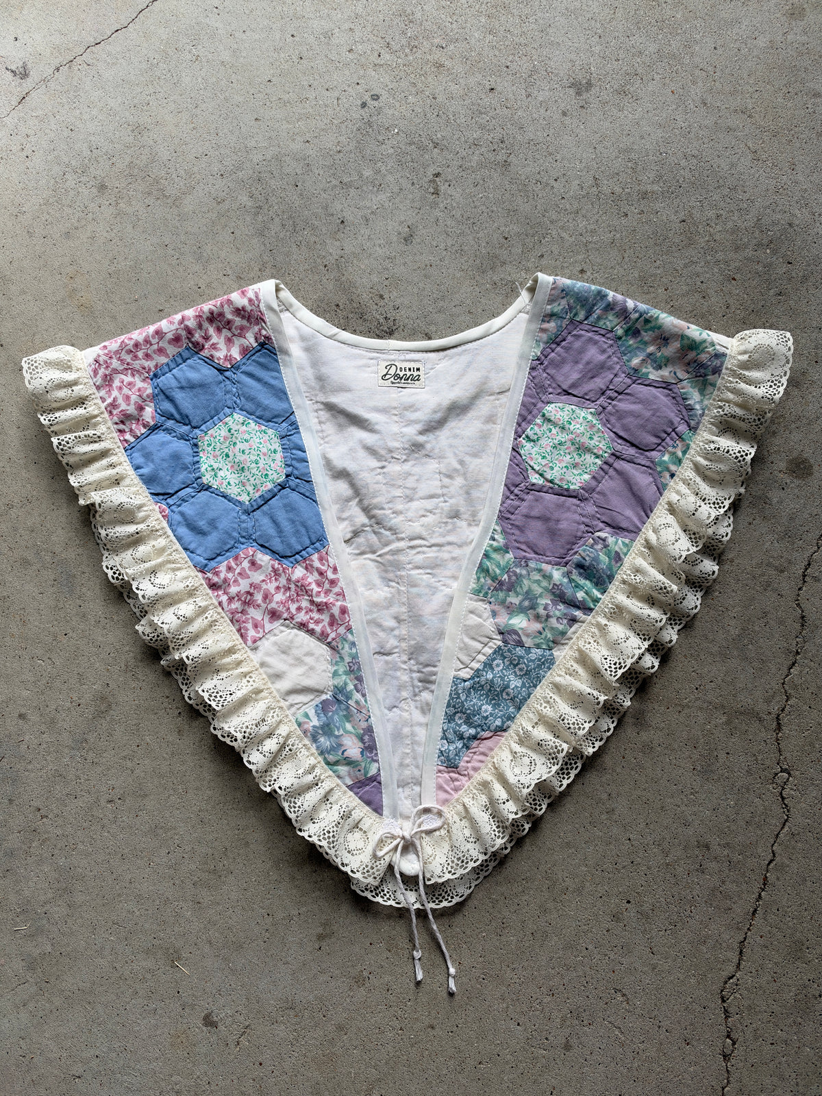 Flower Quilt Shawl