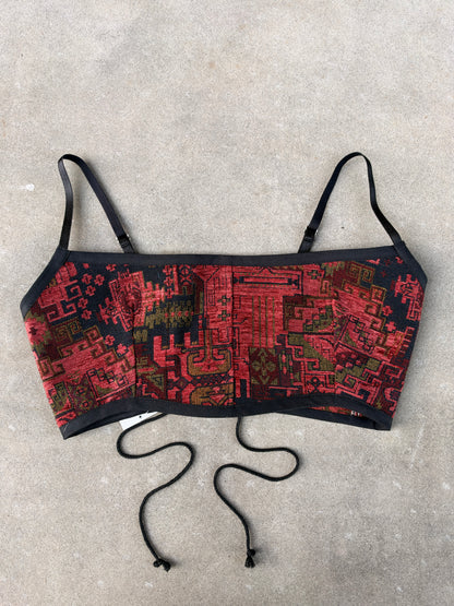 Red Bra Top (DD CUP) 27"-32"