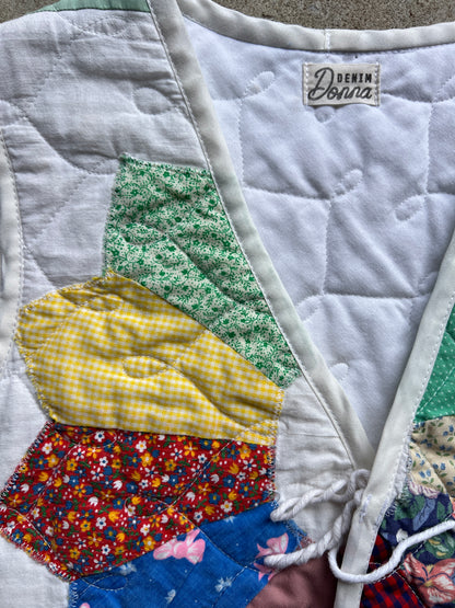 Tie Quilt Vest