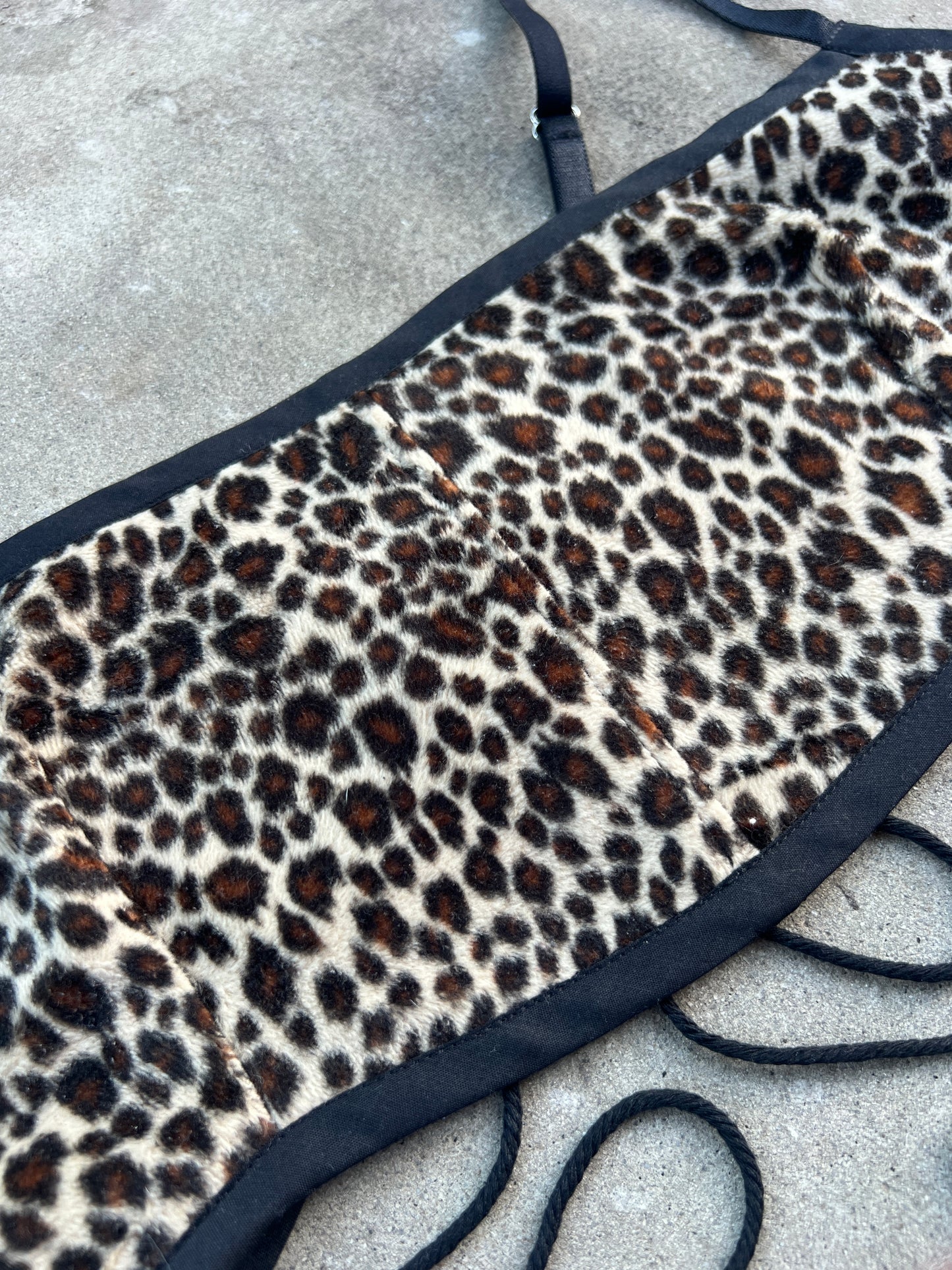 Leopard Quilt Bra Top (DD CUP) 29"-33"