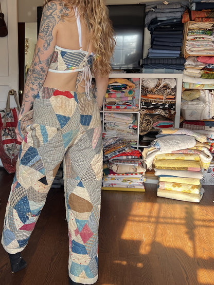 Crazy Quilt Straight Leg Pant