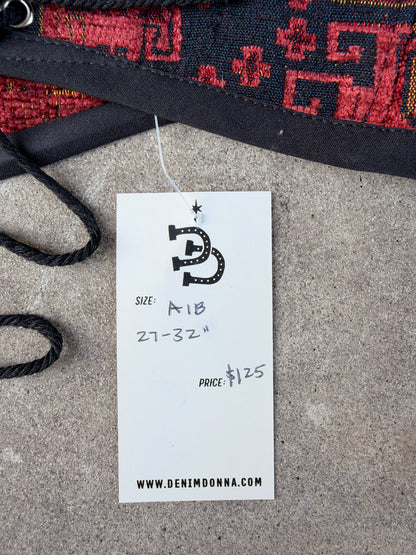 Red Bra Top (A/B CUP) 27" - 32"