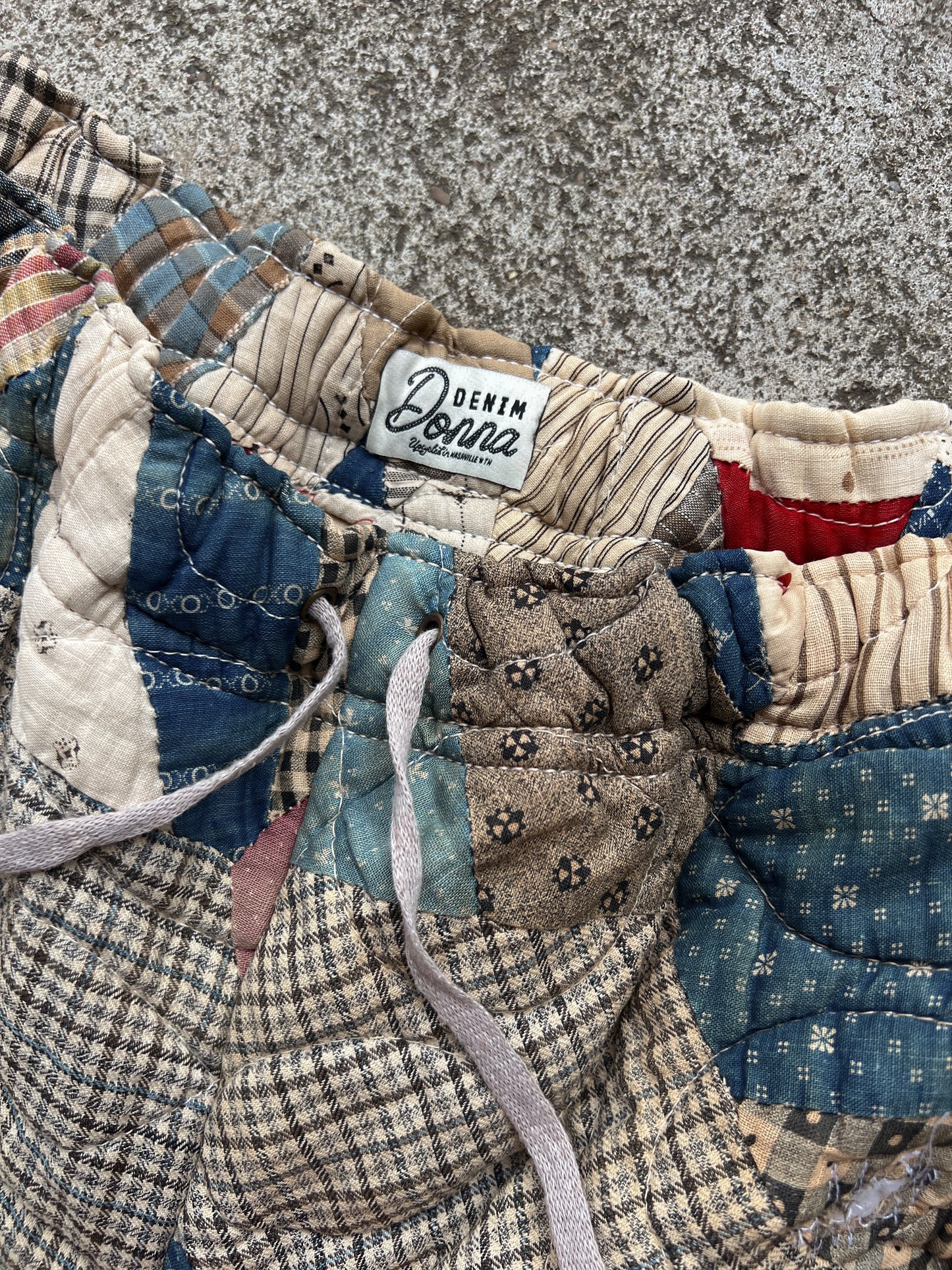 Crazy Quilt Straight Leg Pant