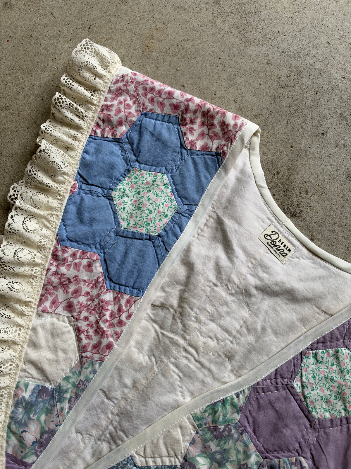 Flower Quilt Shawl