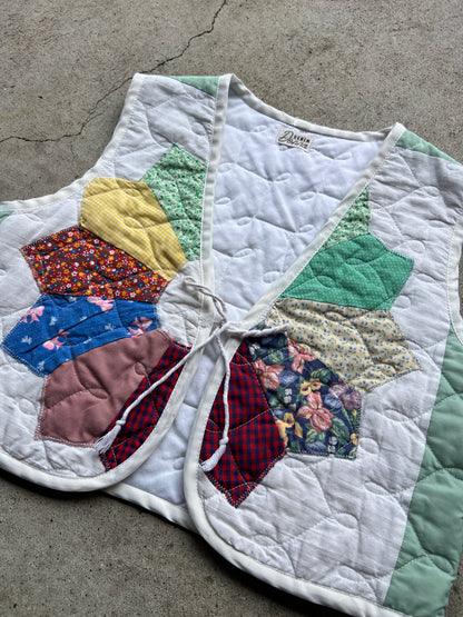 Tie Quilt Vest