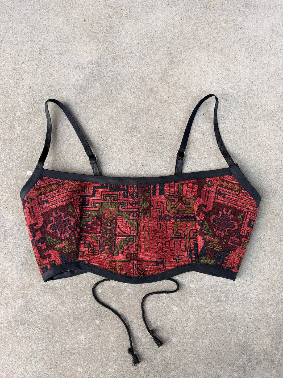 Red Bra Top (C/D CUP) 27"-32"