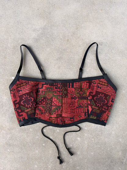 Red Bra Top (C/D CUP) 27"-32"