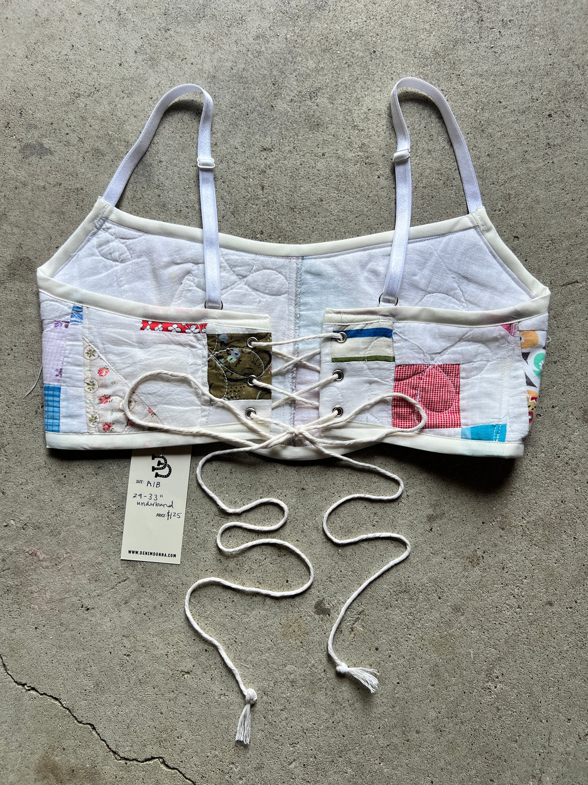 Diamond 2 Quilt Bra Top (A/B CUP) 29" - 33"