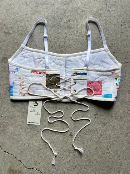 Diamond 2 Quilt Bra Top (A/B CUP) 29" - 33"