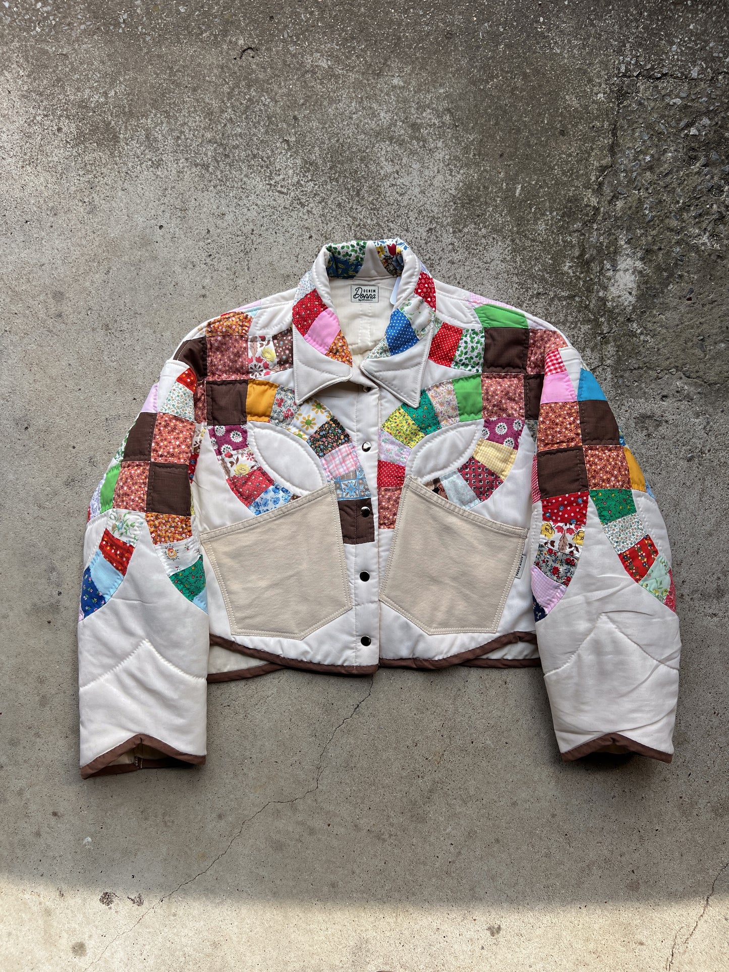 Candyland Corset Back Quilt Jacket