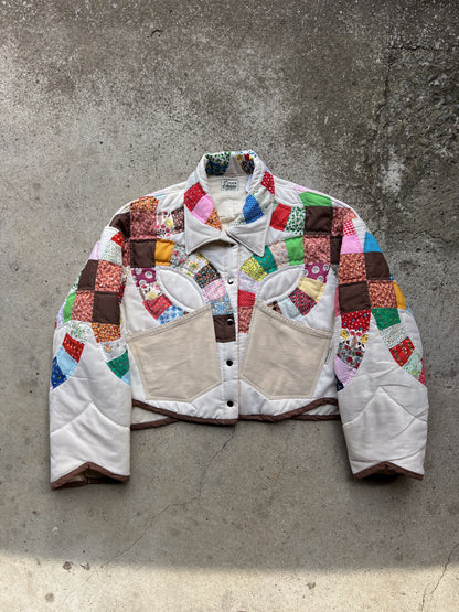 Candyland Corset Back Quilt Jacket