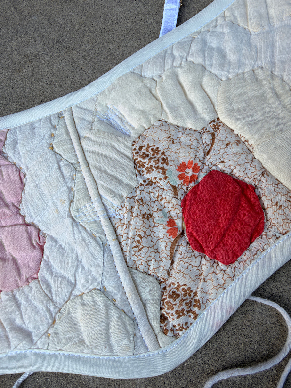 Flower Quilt Bra Top (A/B CUP) 27" - 32"