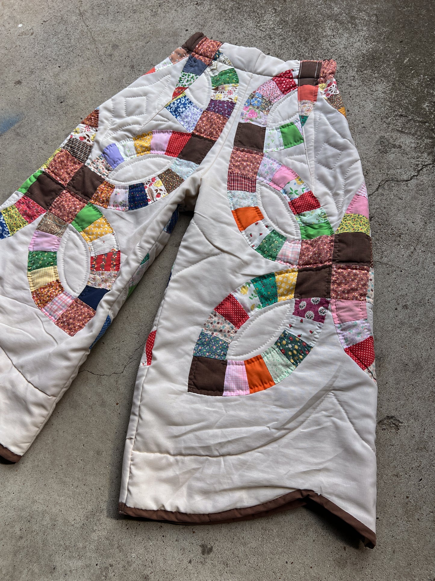 Candyland Barrel Leg Quilt Pant