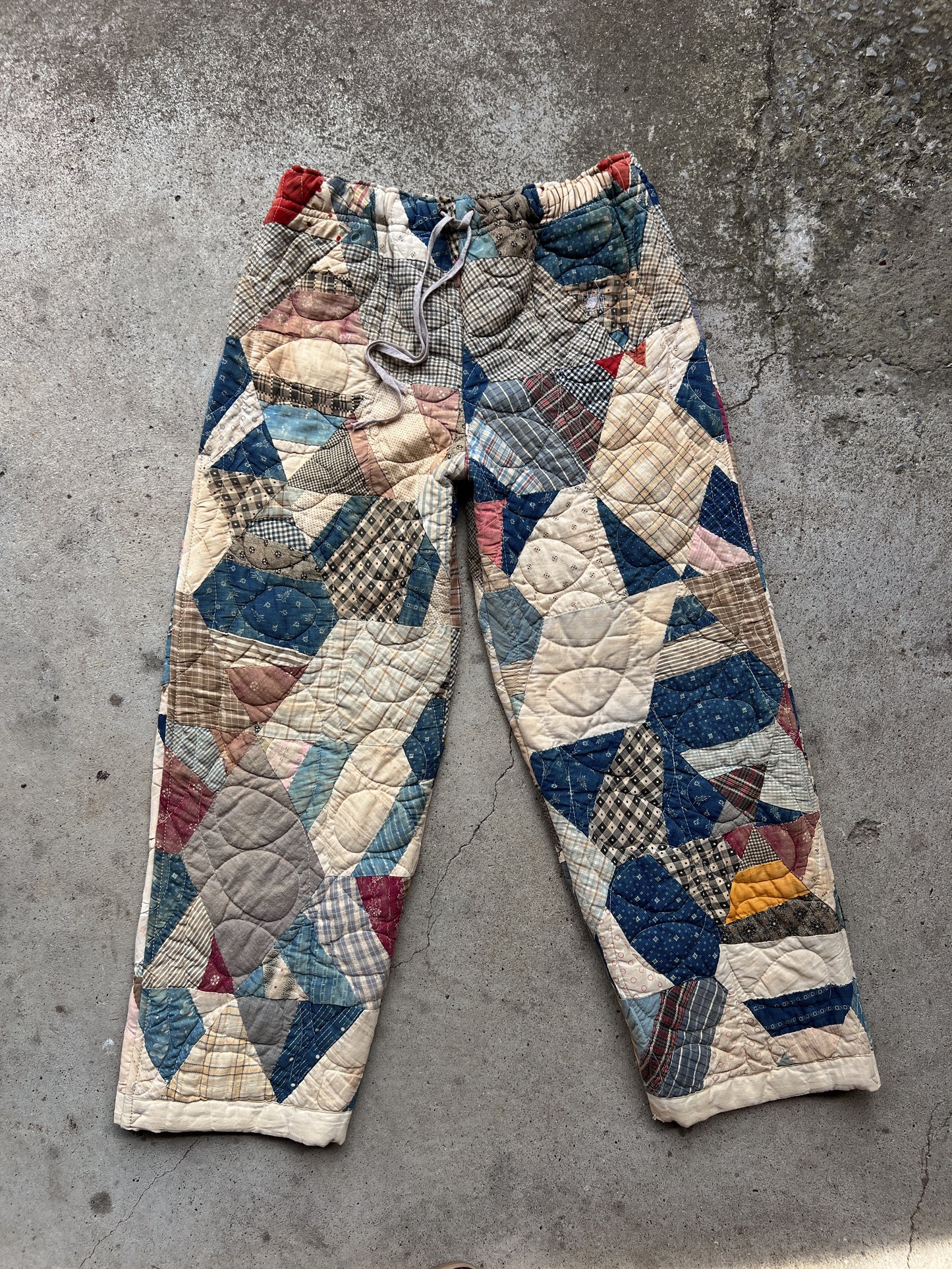 Crazy Quilt Straight Leg Pant