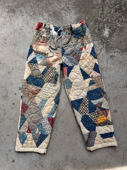 Crazy Quilt Straight Leg Pant