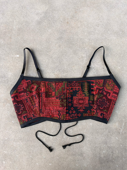 Red Bra Top (DD CUP) 27"-32"