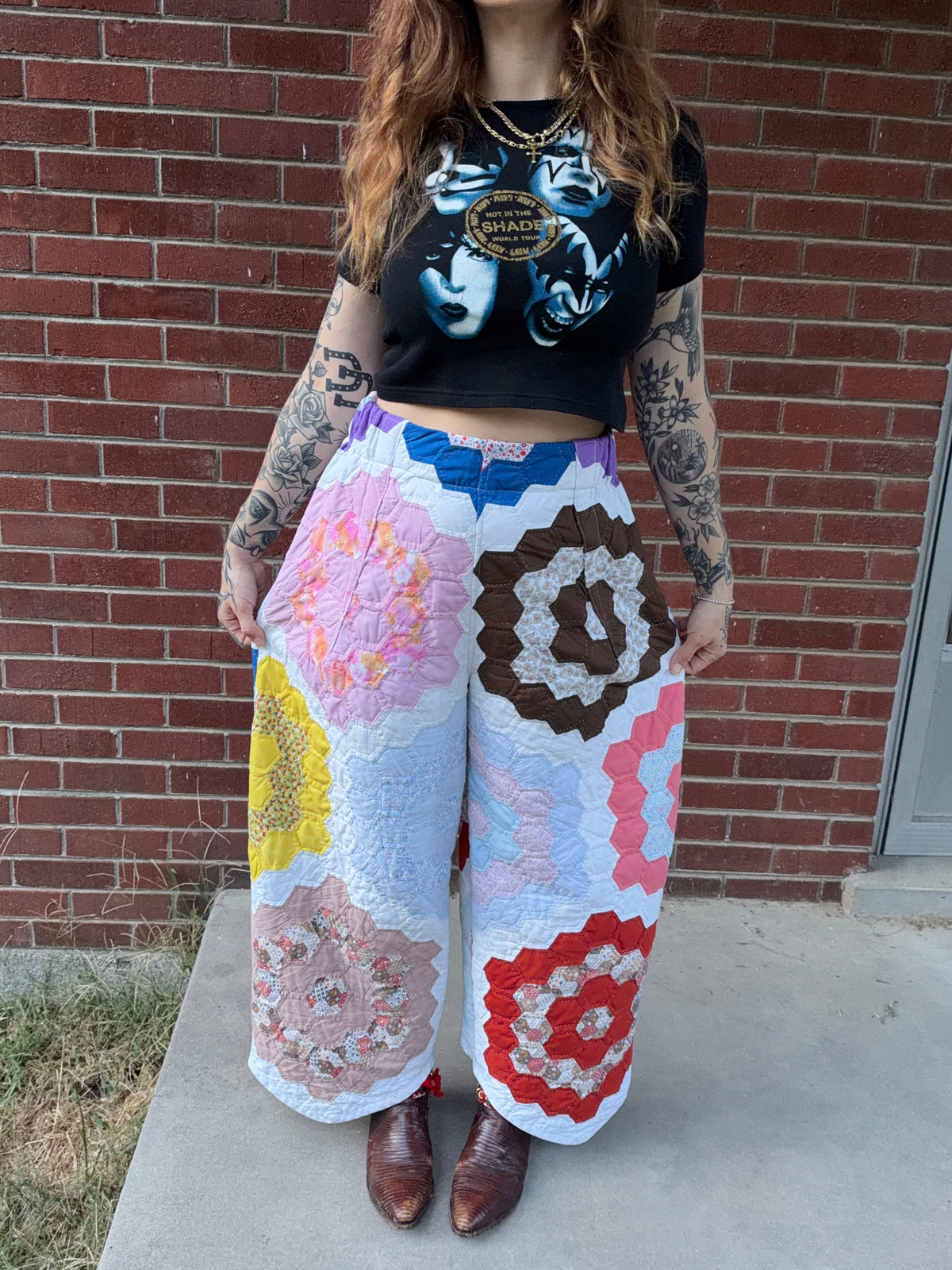 Flower Quilt Pant