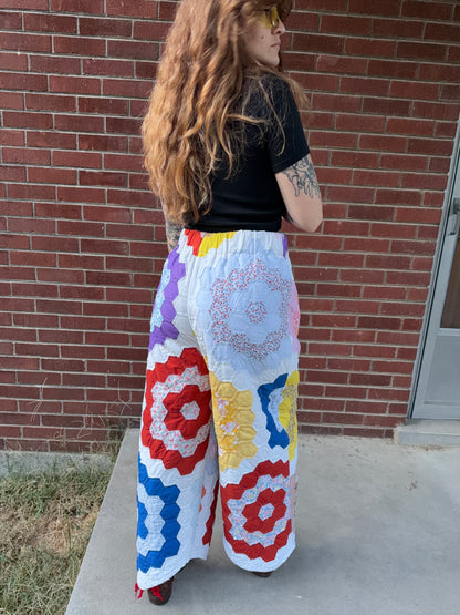 Flower Quilt Pant