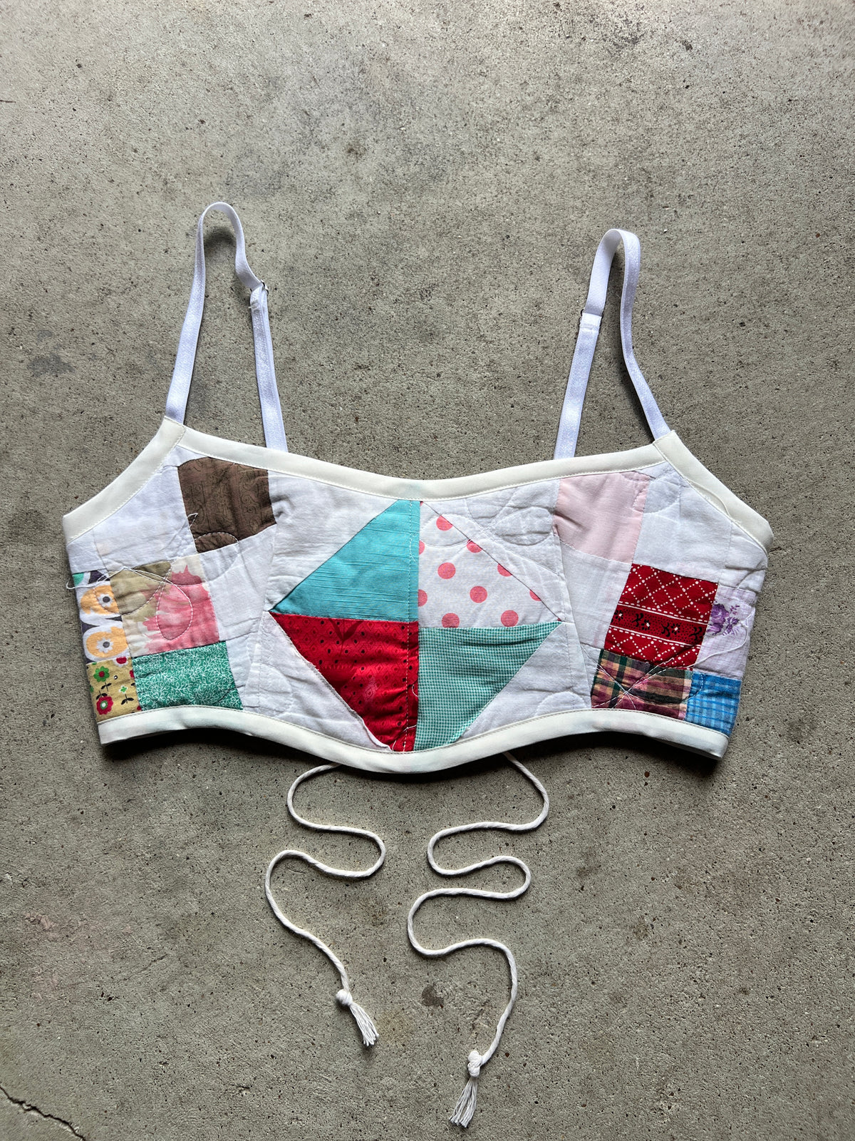 Diamond 2 Quilt Bra Top (A/B CUP) 29" - 33"