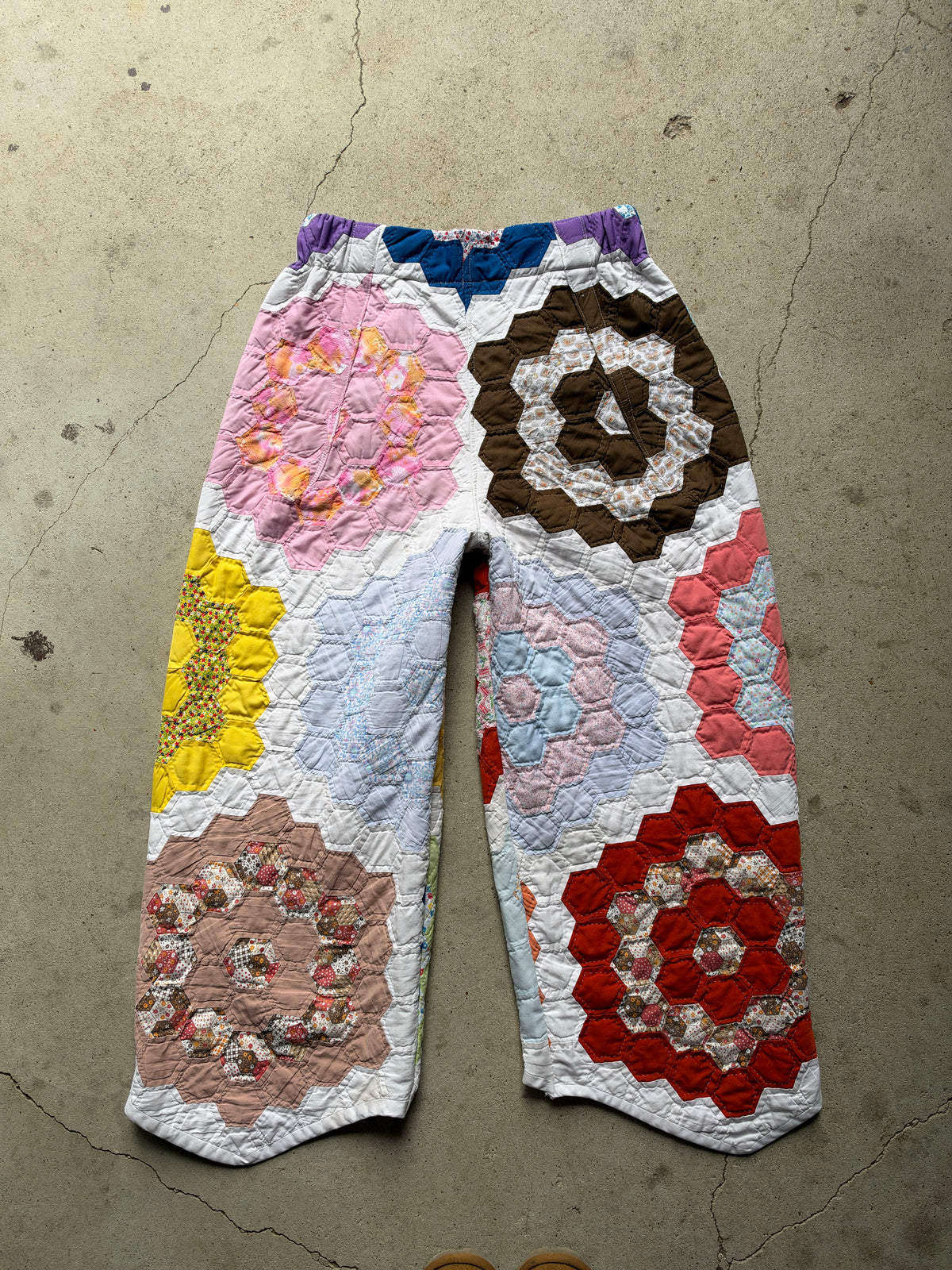 Flower Quilt Pant