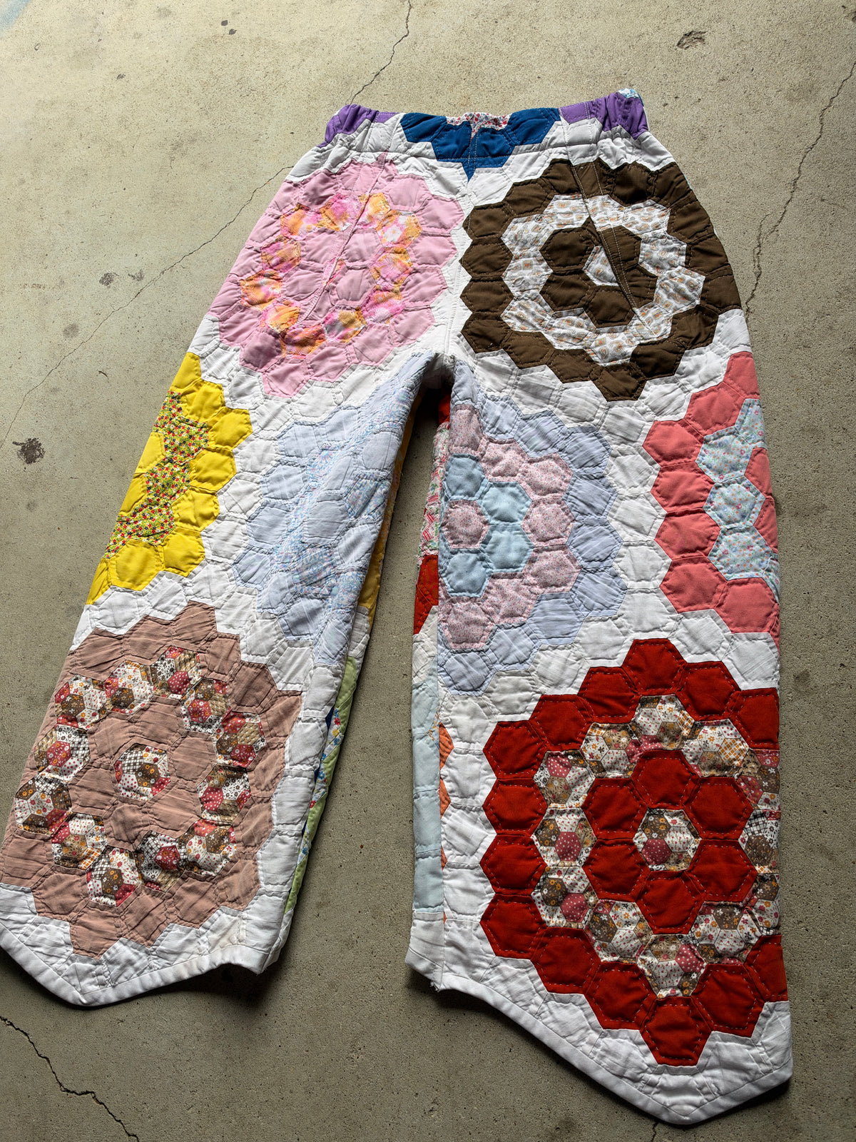 Flower Quilt Pant