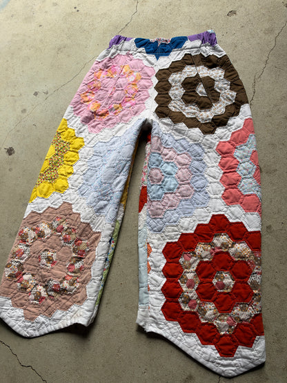 Flower Quilt Pant