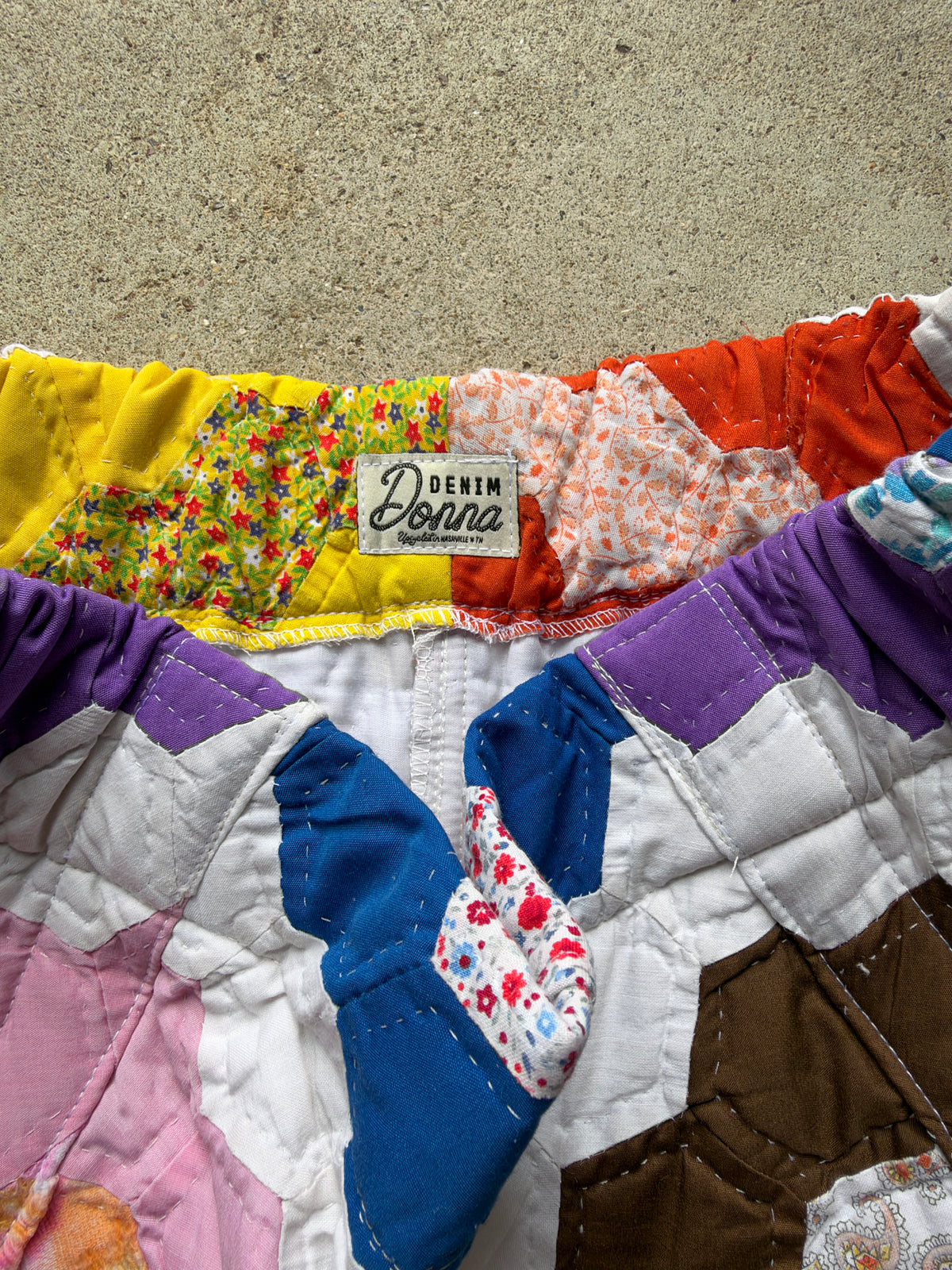 Flower Quilt Pant