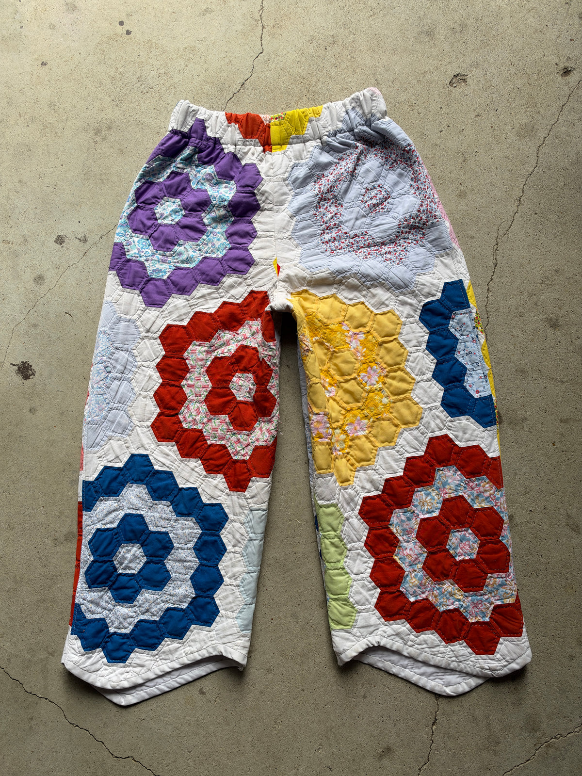 Flower Quilt Pant